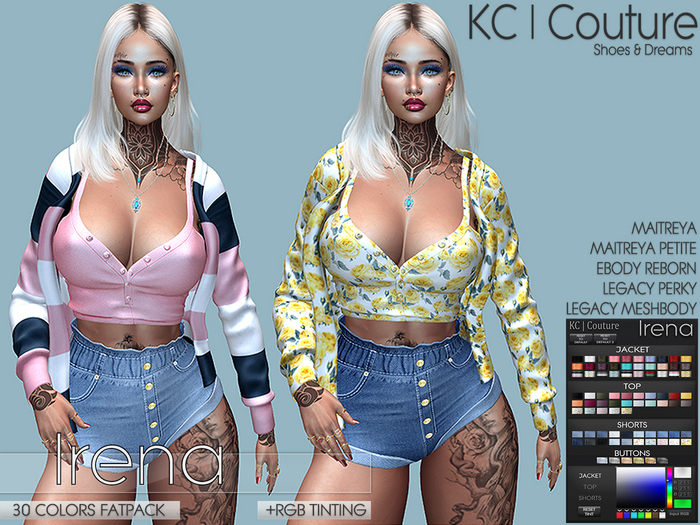 -KC- IRENA SET / 30 TEXTURES FATPACK