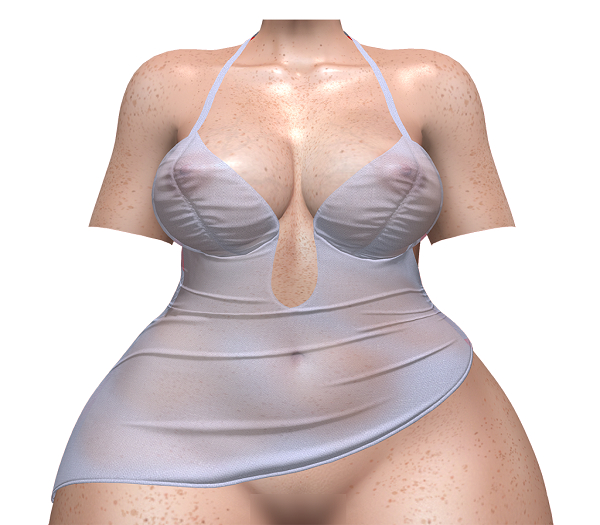 BOX LOLA.Caline Kat Dress MiamiWhite