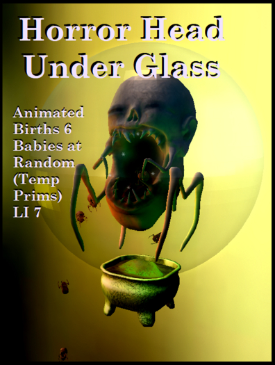 Horrible Head Under Glass