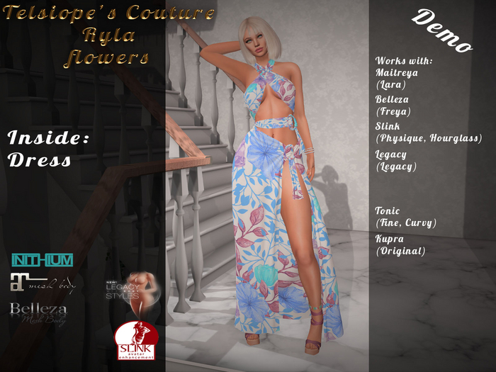 Telsiope's Couture Ryla flowers demo