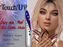 XL 4th July Coffin Nails