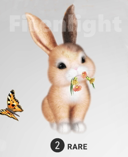 SEmotion Libellune Summer Rabbit Companion RARE 02