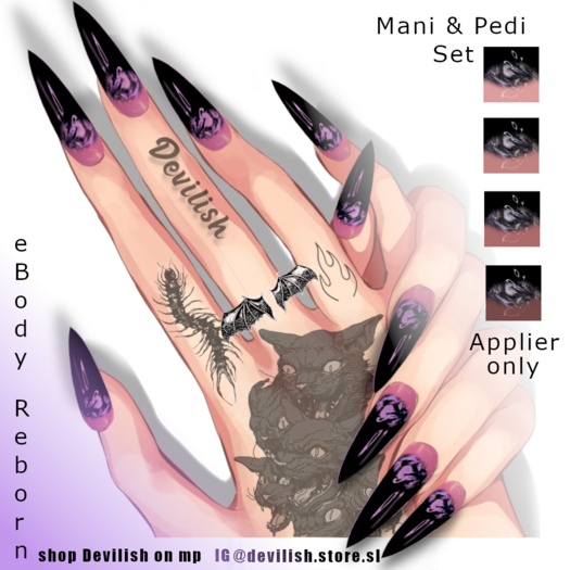 Devilish. Classy Nail Applier eBody Reborn