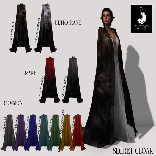 Second Life Marketplace - Peqe - Secret Cloak_Hear Me Roar