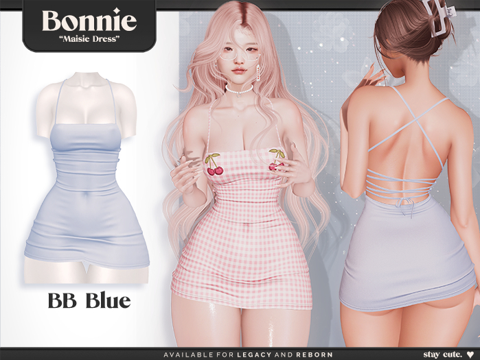 Bonnie - Maisie Dress BB Blue (Add Me)