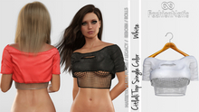 Citlali Top White - Maitreya, Petite, Legacy, Reborn, Rolls - FashionNatic