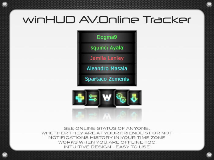 winHUD AV.Online Tracker