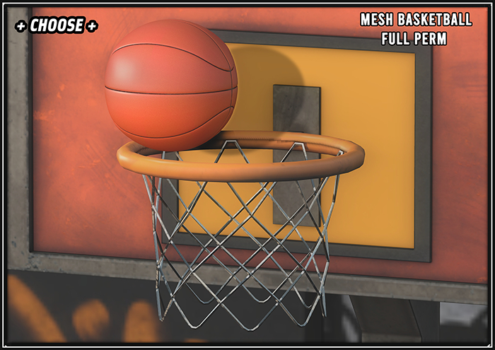 . + CHOOSE + . MESH BASKETBALL FULL PERM