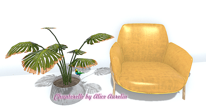 HIDEKI - (L ) - YELLOW CHAIR