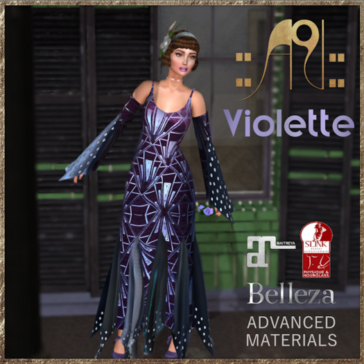 ::AU::  VIOLETTE GOWN