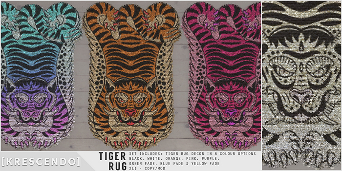 [Kres] Tiger Rug