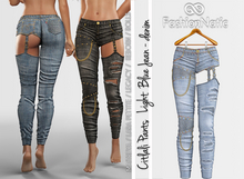 Citlali Pants Light Blue Denim - Jeans - Maitreya, Petite, Legacy, Reborn, Rolls - FashionNatic