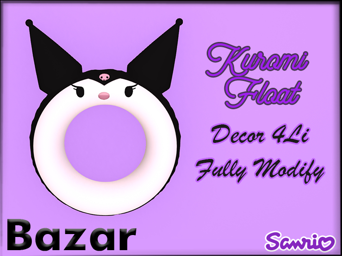 BAZAR - Kuromi Float