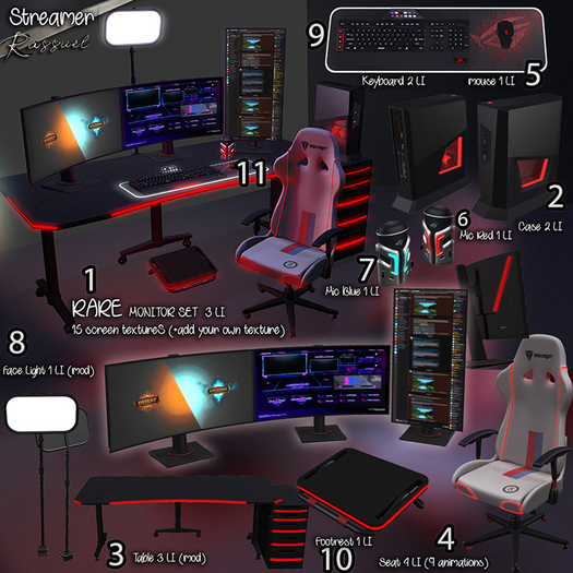 08-Rassuel- Streamer Set - Light