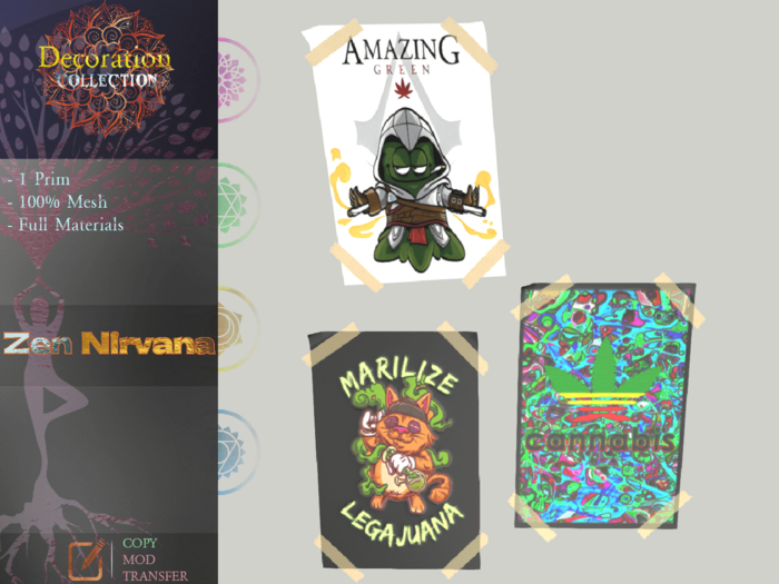 Poster Pack Weed 4