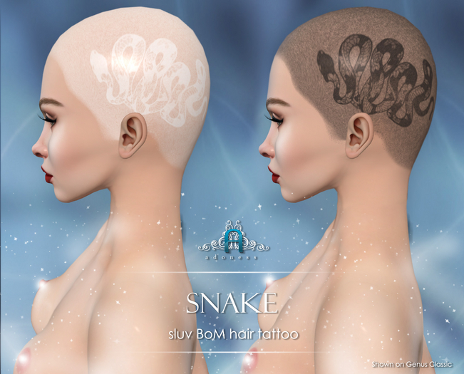 adoness : Omega Hairbase Applier (GA.EG) : snake (rez)