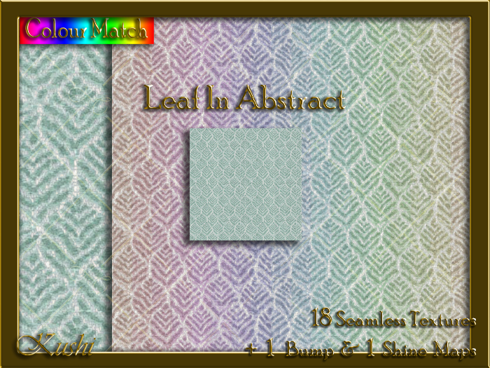 Leaf In Abstract Seamless Texture Pack