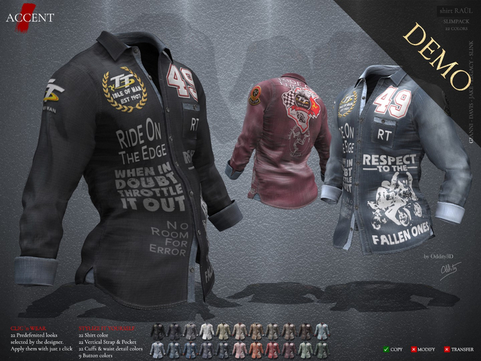 Accent - Shirt -Raul-  DEMOs