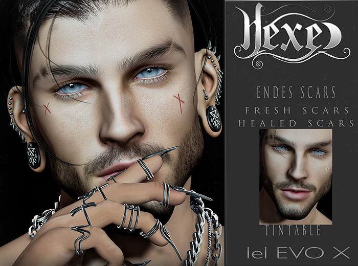 Hexed  - Endes Scars  TINTABLE fresh&Healed  BOM EVOX