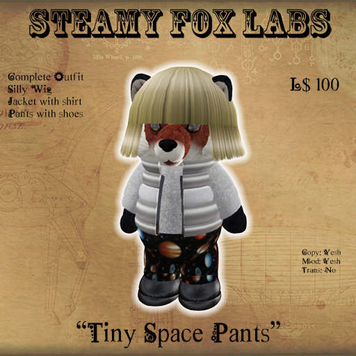=SFL= Tiny Space Pants 