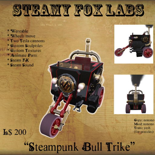 =SFL= SP THE BULL TRIKE