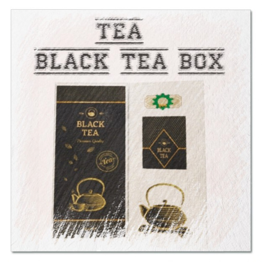 UA [FP-texture] DFS Tea - Black Tea Box