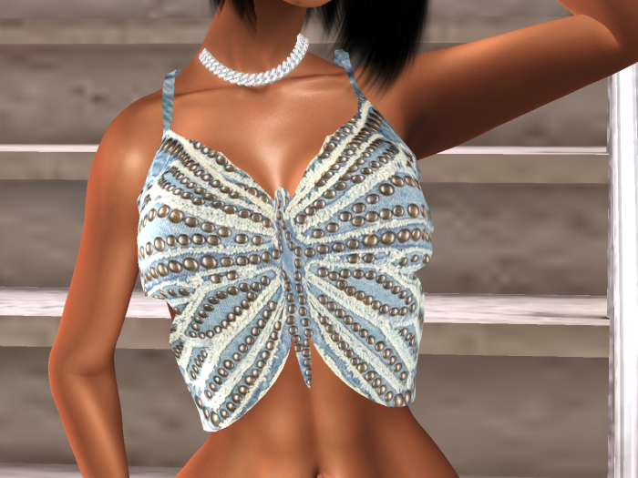 jaded light denim top