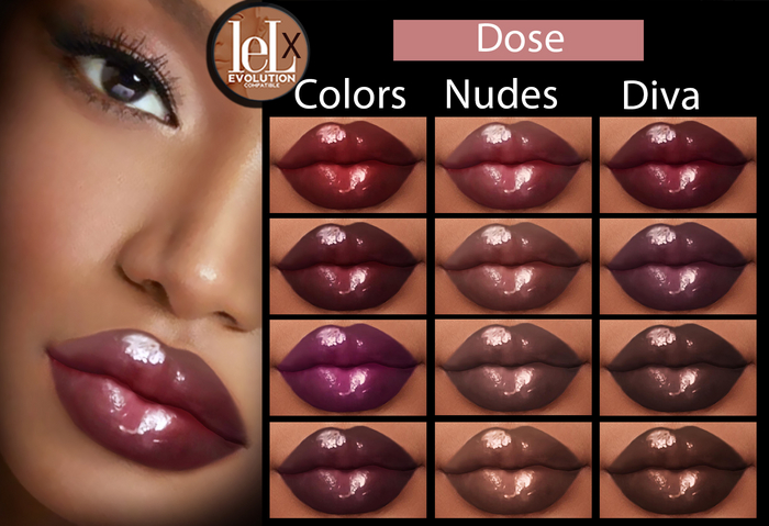 ::Modish:: [Demo] Dose- Lipsticks [LelutkaEvoX)