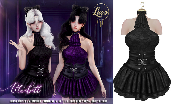 Luas Bluebell Black