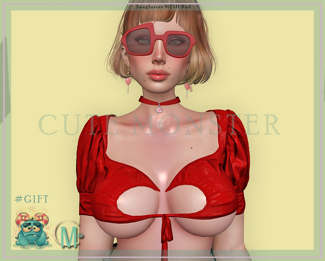 :Cute MONSTER:  UNPACK SUNGLASSES GIFT