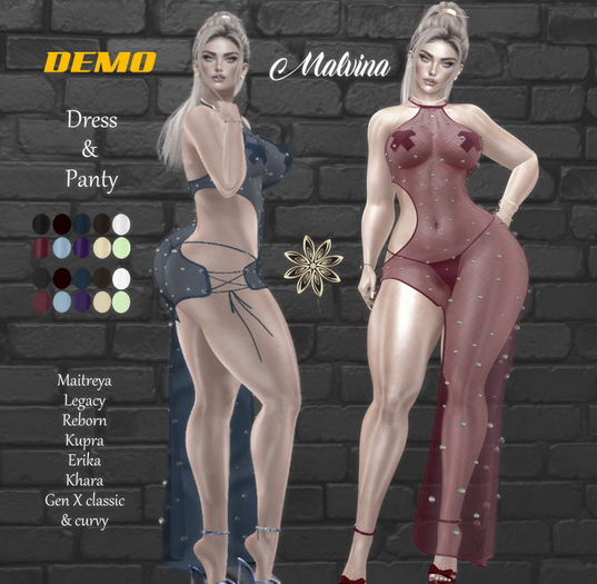 ::FOR YOU:: MALVINA DRESS DEMO