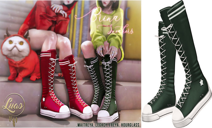 Luas Brina Sneakers Green