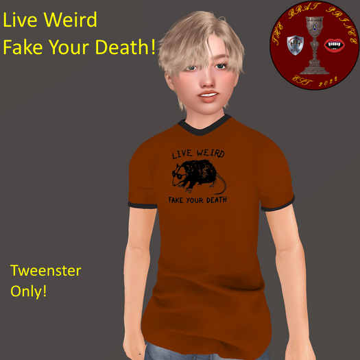 Brat Prince - Live Weird Tee Tweenster