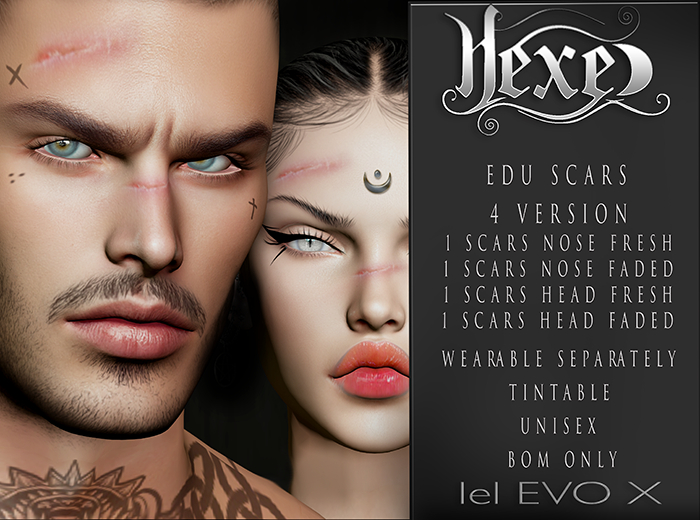Hexed - Edu Scars EvoX TINTABLE