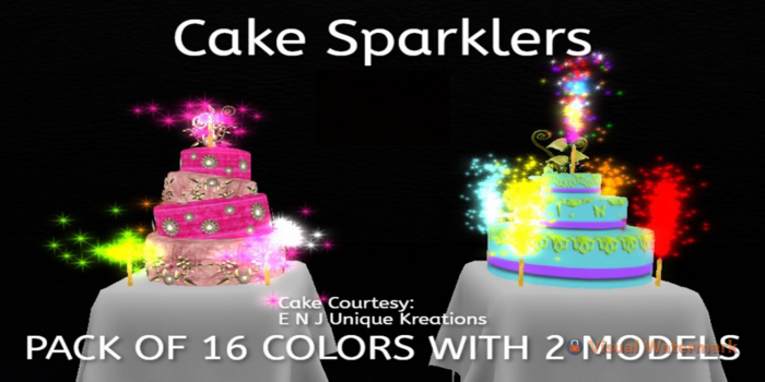 Cake Sparklers ver. 2.0