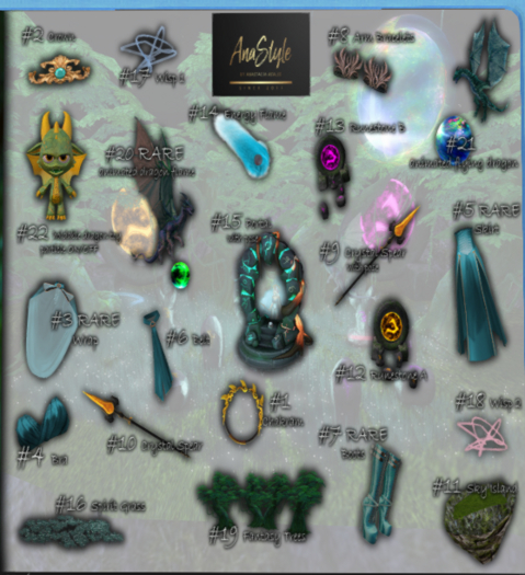 07 AnaSTyle - Dragons' Princess - Boots RARE