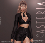 Asteria"Sila"[REBORN/Kupra/Maitreya/Legacy/HG/Freya]Skirt Black