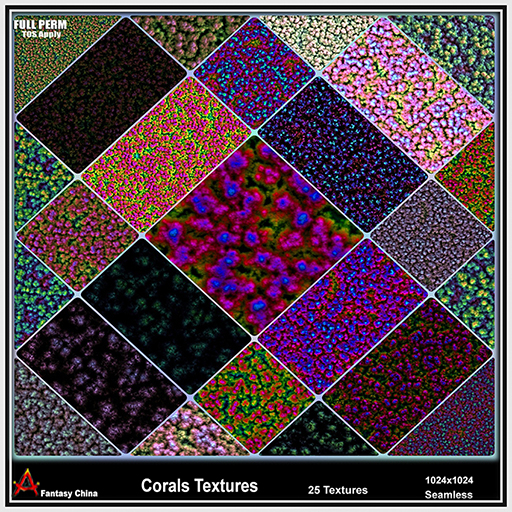 Corals Textures