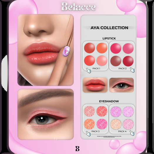 [BELACCE] Aya Lipstick Collection Pack 2