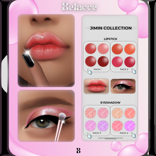 [BELACCE] Jimin Lipstick Collection Pack 1