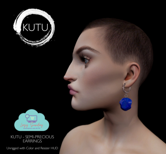 KUTU - Semi-Precious earrings  DEMO
