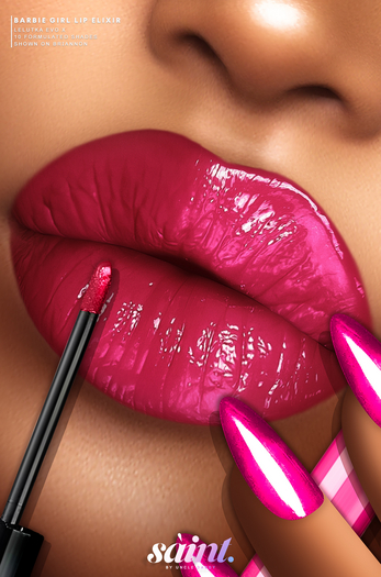 saint. x evox - barbie girl lip elixir