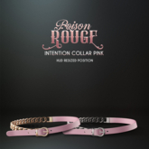 POISON ROUGE Intention Collar Pink