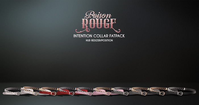 POISON ROUGE Intention Collar FATPACK