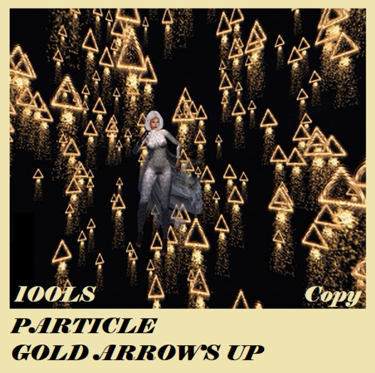PARTICLE PARTICLE GOLD ARROWS UP