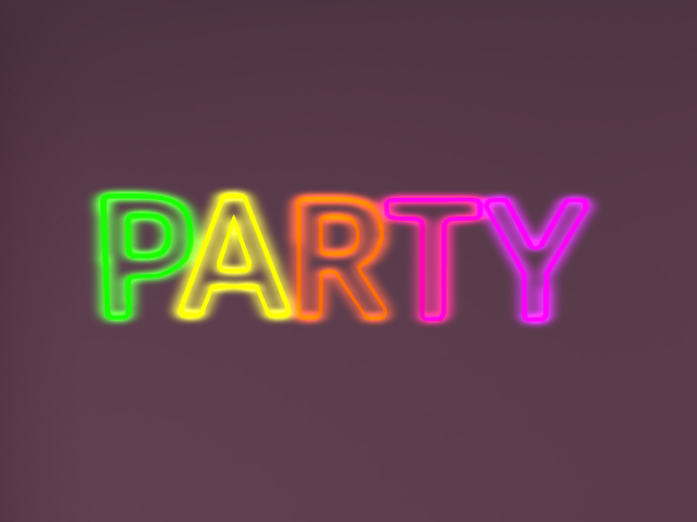 Party neon