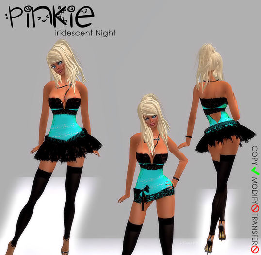 ::Pinkie::Iridescent Night/Ocean