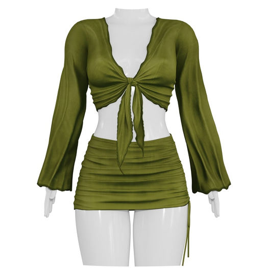 wired. Bri Set - Olive