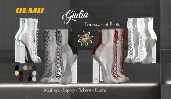 ::FOR YOU:: GIULIA BOOTS DEMO