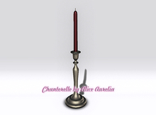 .random.Matter. - Pagan Altar - Candle [Silver/Red]